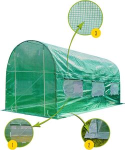 Funfit Szklarnia 400 cm x 200 cm x 250 cm 13