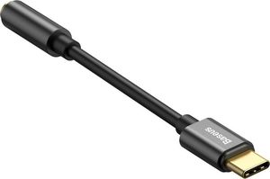Adapter USB Baseus L54 USB-C - Jack 3.5mm Czarny (6953156297845) 3