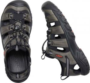 Keen Sandały męskie Targhee III Sandal Grey/Black r. 46 (1022428) 5