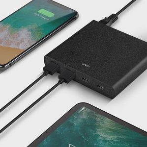 Ładowarka Uniq Surge 2x USB-A 2x USB-C 3 A (UNIQ135BLK) 5