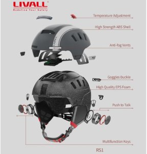 Livall Kask narciarski inteligentny Livall RS1 7
