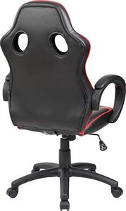 Fotel Red Fighter C6 Czarno-czerwony 4