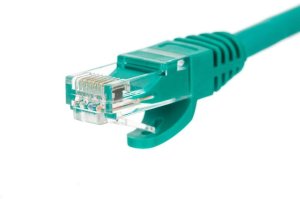 NetRack patchcord RJ45, osłonka zalewana, kat. 6 UTP, 1m zielony (BZPAT16G) 2