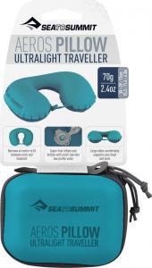 Sea To Summit Poduszka Aeros Ultralight Pillow Traveller turkusowa r. uniwersalny (APILULYHA/AQ/UNI) 4