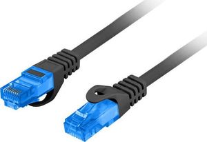 Lanberg PATCHCORD KAT.6A S/FTP LSZH CCA 3M CZARNY FLUKE PASSED LANBERG 3