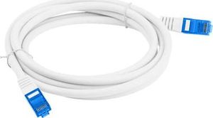 Lanberg PATCHCORD KAT.6A S/FTP LSZH CCA 1M BIAŁY FLUKE PASSED LANBERG 3