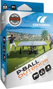 Cornilleau Piłeczki Outdoor Białe 6 sztuk 2