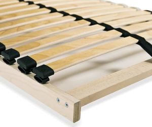 vidaXL Stelaż do łóżka z 28 listwami, drewno FSC, 7 stref, 80 x 200 cm 6