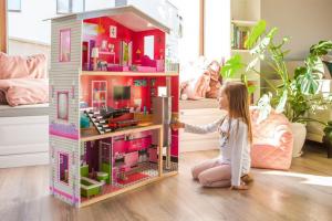 Ecotoys Domek Dla Lalek Rezydencja Malibu 9