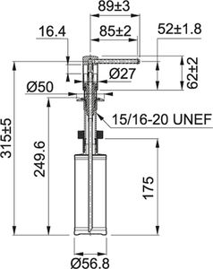 Franke Dozownik FRANKE Comfort Chrom 2