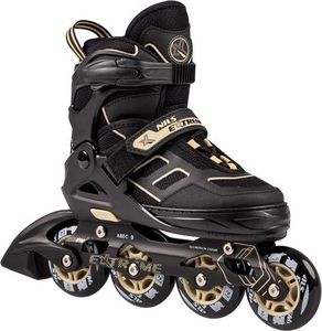 Rolki Nils Extreme NA14174A rekreacyjne regulowane czarne r. 39-42 2