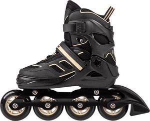 Rolki Nils Extreme NA14174A rekreacyjne regulowane czarne r. 39-42 3