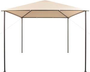 vidaXL Altana/namiot ogrodowy, 3x3 m, stal, beżowy 2