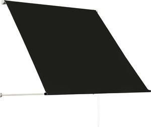 vidaXL Markiza zwijana, 150 x 150 cm, antracytowa 4