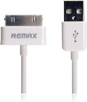Kabel USB wel.com USB-A - 1 m Biały (akceapple0251we) 2