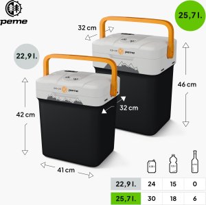 Lodówka turystyczna Peme Essential 32 Adventure Orange 10