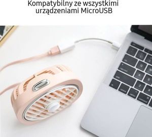 Wentylator USB Usams Stołowy Lamp (ZB65FS1) 4