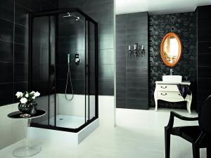 Deante kabina Funkia kwadratowa 80x80x185 Nero (KYC_N42K) 2