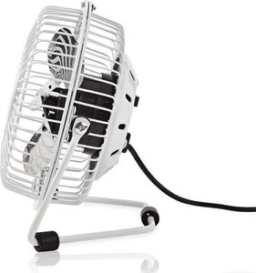 Wentylator USB Nedis Stołowy Metal Mini Fan (FNDK1WT10) 2