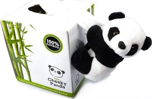 Cheeky Panda , Chusteczki kosmetyczne uniwersalne, pudełko kostka 56 szt. 2