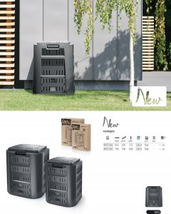 Prosperplast Kompostownik CompoGreen* 220 l 2