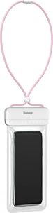 Baseus BASEUS LETS SLIP UNIVERSAL WATERPROOF CASE WHITE/PINK 2