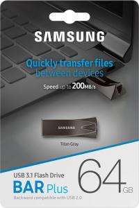 Pendrive Samsung BAR Plus 2020, 64 GB (MUF-64BE4/APC) 7
