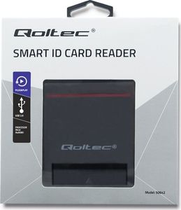 Qoltec Inteligentny czytnik chipowych kart ID (50642) 6