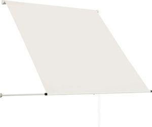 vidaXL Markiza zwijana, 100 x 150 cm, kremowa 6