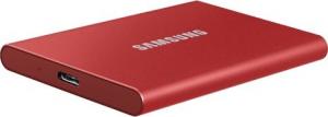 Dysk zewnętrzny SSD Samsung T7 500GB Czerwony (MU-PC500R/WW) 4