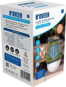 Noveen Lampa owadobójcza IKN824 LED IPX4 40m2 3