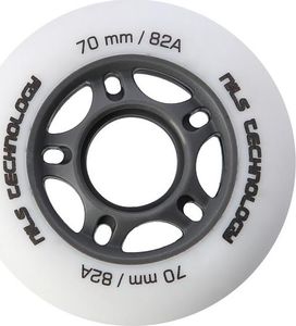 Nils Extreme PU 70x24 82A BIAŁE MATOWE KÓŁKA (4 szt.) NILS EXTREME 2