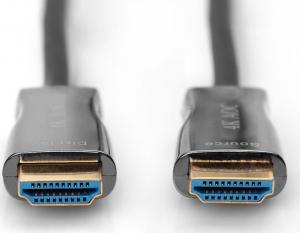 Kabel Digitus HDMI - HDMI 20m czarny (AK-330125-200-S) 3