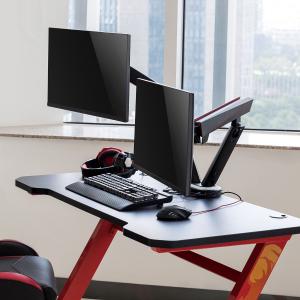 NanoRS Uchwyt biurkowy na 2 monitory 17" - 32" (RS887) 8
