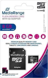 Karta MediaRange MicroSDHC 8 GB Class 10 UHS-I  (MR957) 2