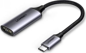 Adapter USB Ugreen USB-C - HDMI Srebrny  (UGR330GRY) 2