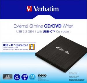 Napęd Verbatim Slimline USB-C (43886) 3