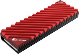 Jonsbo Radiator do dysku M.2-3 Czerwony 5