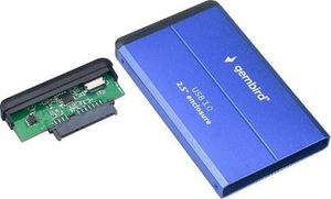 Kieszeń Gembird 2.5" SATA - USB 3.0 Niebieska (EE2-U3S-2-B) 2