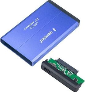 Kieszeń Gembird 2.5" SATA - USB 3.0 Niebieska (EE2-U3S-2-B) 3