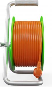 Plastrol przedłużacz bębnowy Standard Line 25m H05VV-F 3x1,5 4xGS 16A pomarańczowy (W-98948) 6