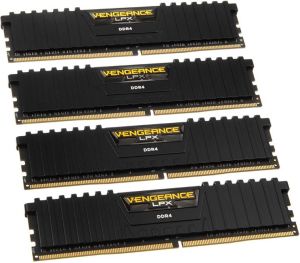 Pamięć Corsair Vengeance LPX, DDR4, 32 GB, 2666MHz, CL16 (CMK32GX4M4A2666C16) 2