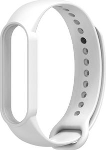 Tech-Protect Pasek silikonowy Mi Smart Band 5 biały 2