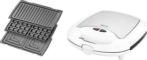 Opiekacz ECG Toster do kanapek S 399 3in1 White 7