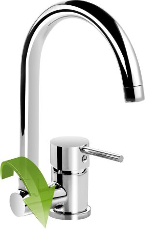 Bateria kuchenna Deante Aster stojąca chrom (BCA 061M) 3