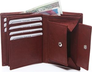 Bag Street Duży portfel męski skórzany brązowy C70 2