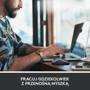 Mysz Logitech M185 Czerwona (910-002240) 5