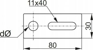 Baks Adapter montażowy AD11E 898311 2
