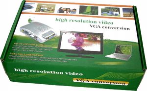 System przekazu sygnału AV Pawonik KONWERTER SYGNAŁU BNC S-VIDEO VGA AV - VGA ZESTAW 5