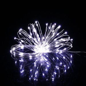 Lampki choinkowe Springos 100 LED białe zimne 4
